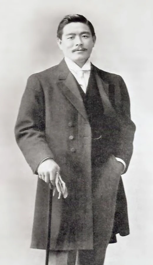 Retrato histórico de Mitsuyo Maeda, conhecido como Conde Koma